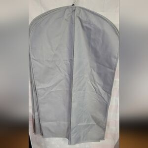 Gray Suit Garmet Bag Zip Up 1 Bag